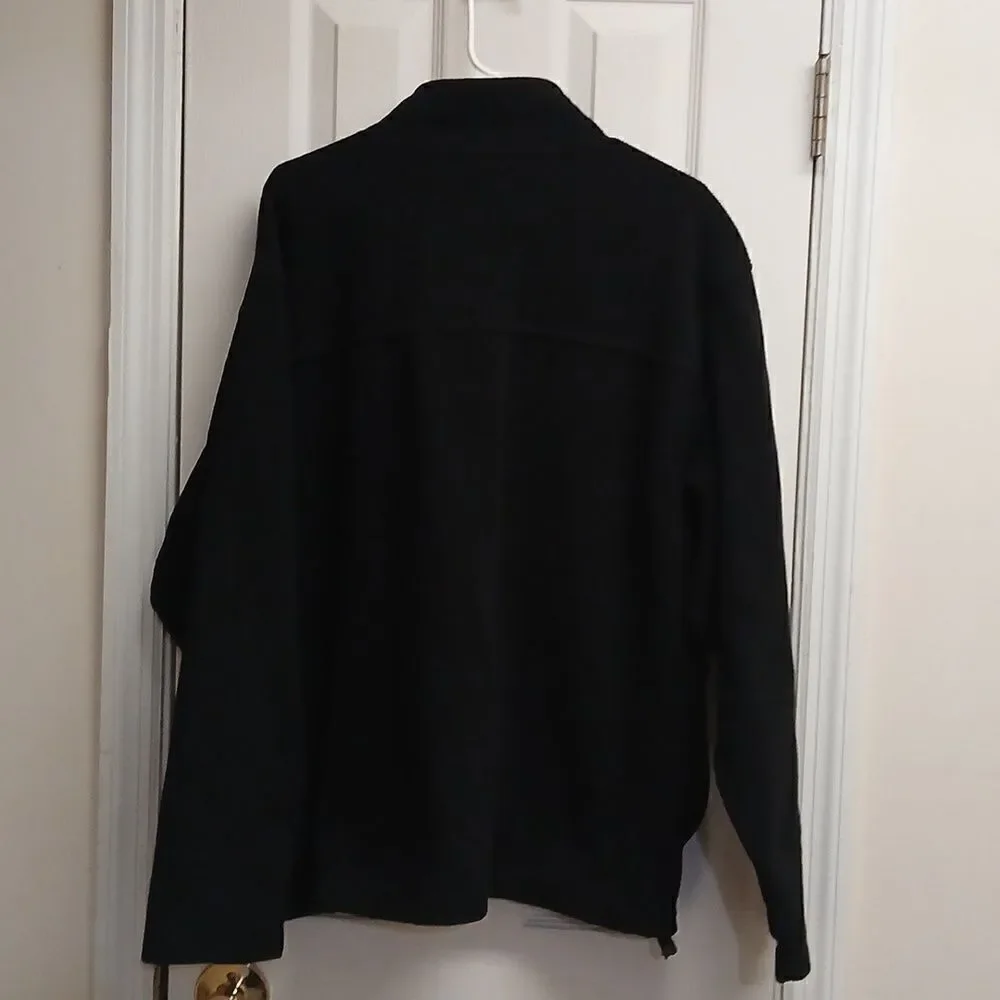 ❄️Old Navy Black Pullover Sweater for Men XXL DRAWSTRING BOTTOM